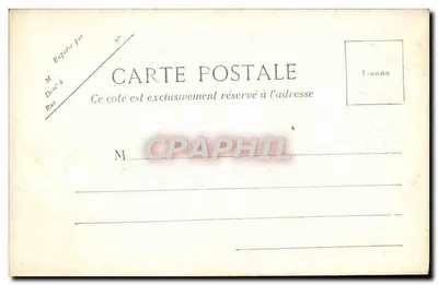 Viagem Presidencial à Argélia — Abril 1903 — J. Geiser - Argel — Verso