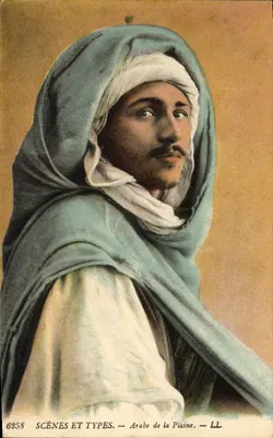 Arabe da Planície — SCÈNES ET TYPES — n° 6258 — LL