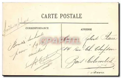 Jovem Menina Árabe — SCÈNES ET TYPES — LL — n°6405 — Verso