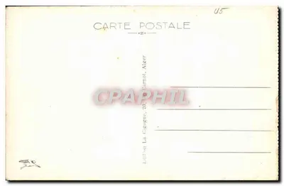 Algier — Bulwar Carnot — Édition La Gigogne — Rewers
