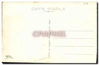 Argel — Vista en perspectiva del Boulevard de la República — A. Souleq, n°280 — Reverso