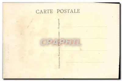 Touggourt — Tancerz czarny — Coll. Etoile - Foto Albert — Rewers