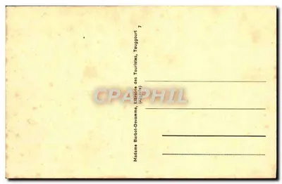 Touggourt — Rodzina Nomadów — Wydawnictwo Barbot-Devamme, Touggourt — Rewers
