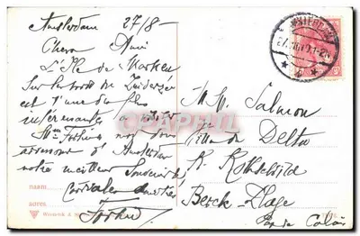 Kampen — Festa Nacional Holandesa — Weenen & Sijthoff — Verso