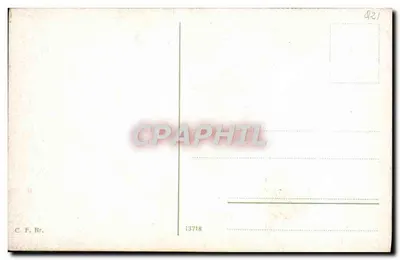 Bruksel. Pałac Króla — widok panoramiczny — C.F. Br. nr 13718 — Rewers