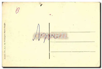 Bilhete postal antigo Blankenberghe Hotels Continental e Excelsior — Verso