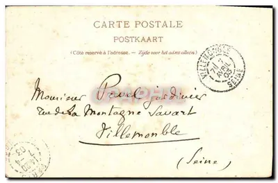 NIEUPEORT-LES MARAIS — widok bagien z rybakiem — Wydawnictwo Artystyczne 10-46, lit. J.-L. Godfart, Bruksela — Rewers