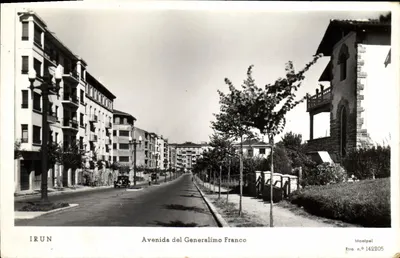 Irun — Avenida del Generalísimo Franco — Mampel, n° 142205