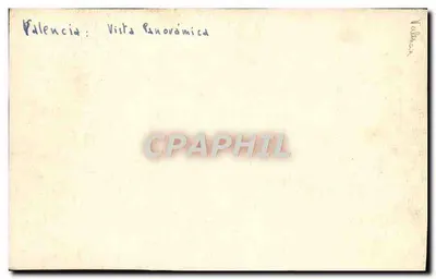 Valência: Vista Panorâmica — Verso
