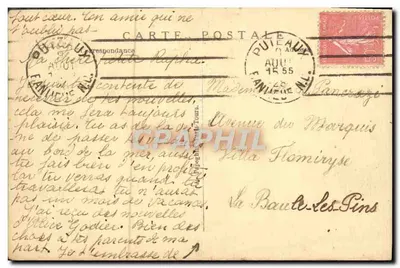 Paris — L'Arc de Triomphe et la Tombe du Soldat Inconnu — A.P. éditeur, n° 444 — Verso