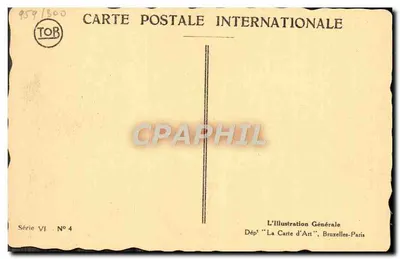 Anvers — Canal do Açúcar — L'Illustration Générale — Verso