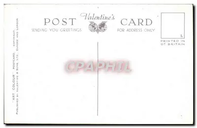 Stróż wracający z Zamek w Windsorze — A. 656 — Valentine's Postcard & Sons Ltd. — Rewers