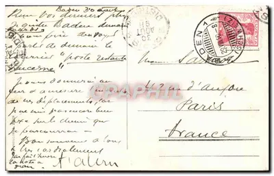 Baden — widok panoramiczny — wydawca K 7569 — Rewers