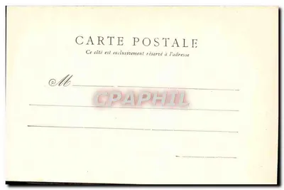 Sarthe — Zamek Lude — J. Bouveret, wydawca, Le Mans, nr 4 — Rewers