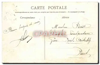Les Sables-d'Olonne - Vista geral do Remblai — Coleção Vendéenne, Lucien Arnaud, n° 2807 — Verso