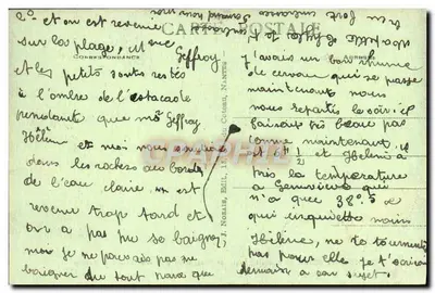 Noirmoutier — A marée basse, le Passage du Goâ relie l'île à la France — Rewers