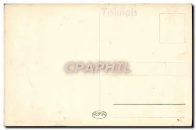 Karlsbad — widok panoramiczny z Panoramaweg — Tiskopis — Rewers