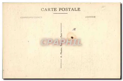 Cabaret van het Niets - Parijs-Montmartre — n° 5, 3° Caveau. De Trieste Geesten — Achterkant