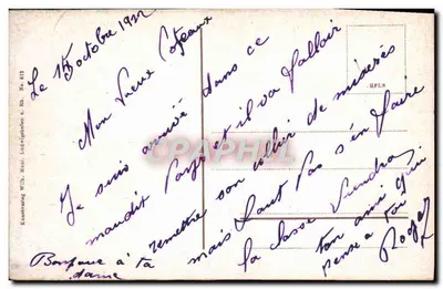 Ludwigshafen a. Rh. Landeplätze — widok portu z parowcem — wydawca Kunsterzeug. Wirth, nr 612 — Rewers