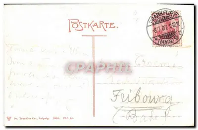 Frankfurt a.M. — Kaiserstraße z Panoptikum — Dr. Trenkler Co., Leipzig, Pkt. 64 — Rewers