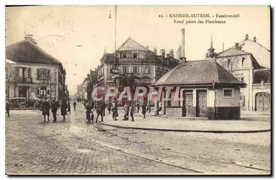 Kaiserslautern - Rond point des Flambeaux — editor M. 11