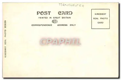 Ładowanie w No 8 Dock, Manchester Ship Canal — Kingsway Real Photo Card, seria S.6649 — Rewers