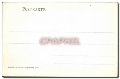 Trier — Fundamenty i ruiny pałacu cesarskiego — Reinicke & Rublin, Magdeburg, nr 4645 — Rewers