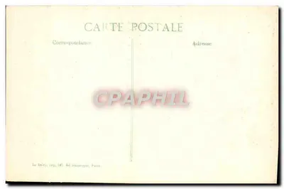 Exército Belga - Bateria de campanha em ação — 10ª Série — Cliché Chusseau-Flaviens — Verso