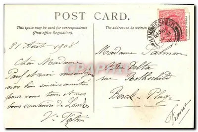 LONDEN — De Kamer van de Staten — LL. — Achterkant