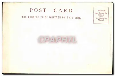Crystal Palace, Londra — Cartolina d'epoca n° non visibile — editore non identificato — Verso