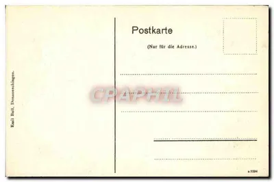 Donauwörth — Templo do Danúbio — Emil Boll, Donaueschingen — Verso