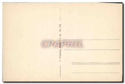 Düsseldorf — Kunstakademie und Museum — J. Wollstein, Berlin, N° 43, No. 634 — Verso