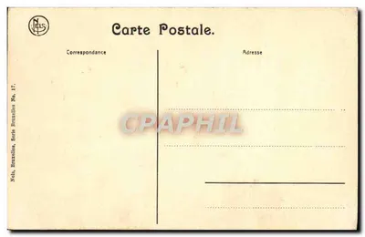 Laeken — Pomnik Léopolda — Nels, Bruksela, nr 17 — Rewers
