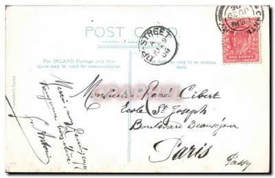 Margate — vista da promenade e do mar — Série Valentine's — Verso
