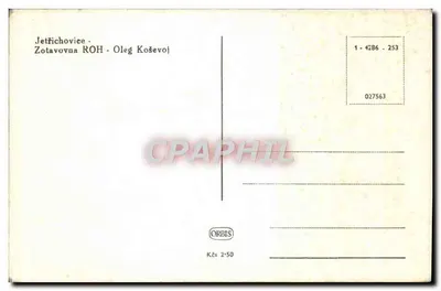 Zotavovna ROH - Oleg Koševoj — Jetřichovice — editor ORBIS, n° 027563 — Verso