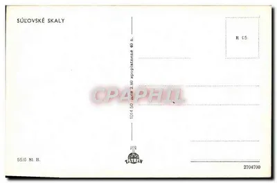 Súľovské Skály — Tatran — wydawca Tatran, nr 55/6 — Rewers