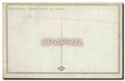 Velká Ostrava — Narodowe Teatr Morawsko-Slezski — wydawca UJXO, nr 99 — Rewers