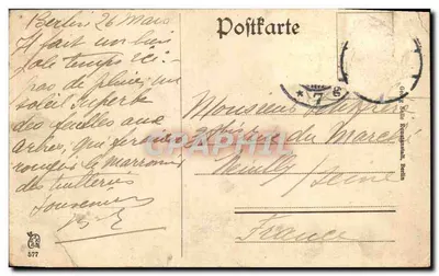 Berlin — Gare de Friedrichstraße (Nordseite) — éditeur Georg Schild, Berlin — Verso