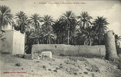 Marabout de Sidi-Aïssa — Figuig — Oudaghir — Fototipia Labouche Frères, Toulouse