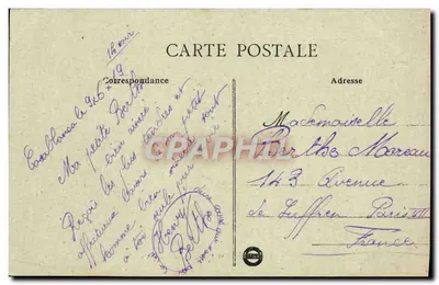 Maroc (Scènes et Types) — Palmiers dans l'Oasis — éditeur MAROC (Scènes et Types) — Verso