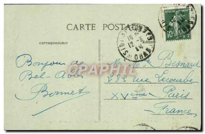 I. SIDI-BEL-ABBÈS — Koło Militarne i Aleja Główna — F. SALVA — Rewers