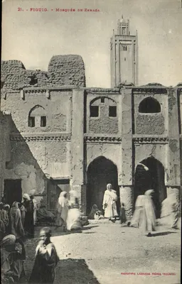 Figuig - Mesquita de Zenaga — Fototipia Labouche Frères, Toulouse, n°21