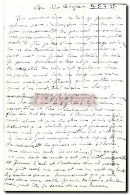 Stary port w Bôgente — widok portu z łodziami i budynkami — wydawca AP, n° 498 — Rewers