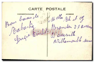 Tabarka — Les Aiguilles — Wyd. P. Bonnaure — Rewers