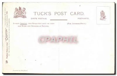 Brzegi Nilu, blisko Kairu — Tuck's Post Card, seria 7301 — Rewers