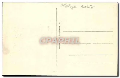 Kamel i osioł roboczy — seria 393 Le Laboureur — Wydawnictwo M. Casablanca 6 — Rewers