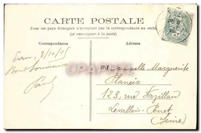Castello del Rocher, a Mézangers — Vicinanze di Evron — Imp. Lemeunier — Verso