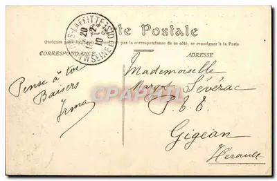 मेज़ॉन-लाफिट (एस.-एट-ओ.) - जनवरी 1910 के बाढ़ - पेलोस के टेबलॉ ऑफ़ अफ़िशिंग — पीछे