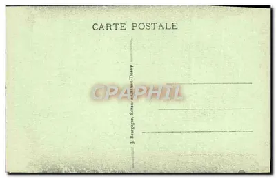 Saint-Cyr-sur-Morin (S.-et-M.) — A Cachoeira do Choiset — J. Bongogne, Editor em Château-Thierry — Verso