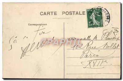 Camp de Châlons — Interior de uma Tenda — Librairie Militaire Guérin, Mo. -raison — Verso